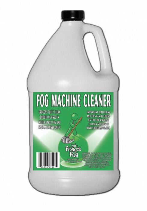 Froggy's Fog Fog Machine Cleaner Cleaning Fluid For Water-based Fog Machines, 1 Gallon