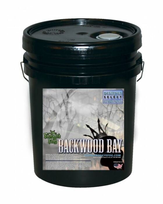 Froggy's Fog Backwood Bay Extremely Long Lasting Waster-based Fog Fluid, 5 Gallons