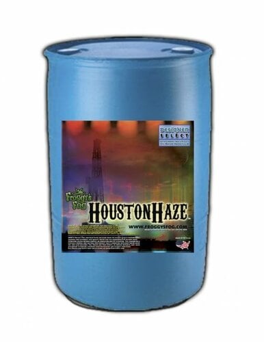 Froggy's Fog Houston Haze Oil-based Haze Fluid, 55 Gallons