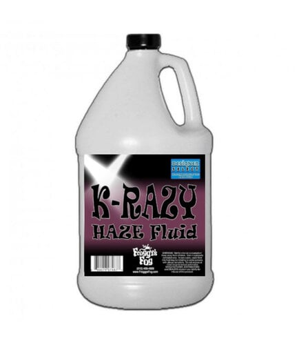 Froggy's Fog Krazy Haze Water-based Haze Fluid For Martin K-1 Hazer, 1 Gallon