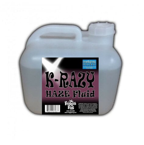 Froggy's Fog Krazy Haze Water-based Haze Fluid For Martin K-1 Hazer, 2.5 Gallons