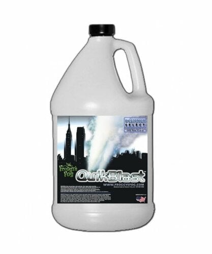 Froggy's Fog Quick Blast Fog Juice CO2 Blast Effect Fog Machine Fluid, 1 Gallon