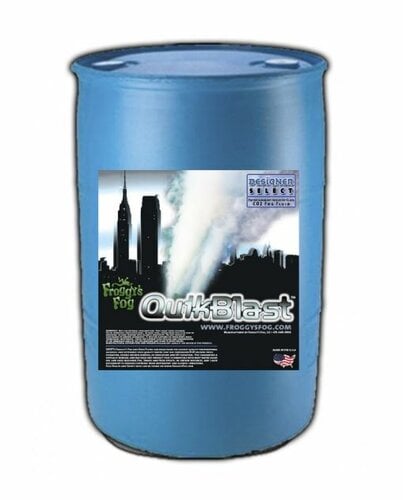 Froggy's Fog Quick Blast Fog Juice CO2 Blast Effect Fog Machine Fluid, 55 Gallons