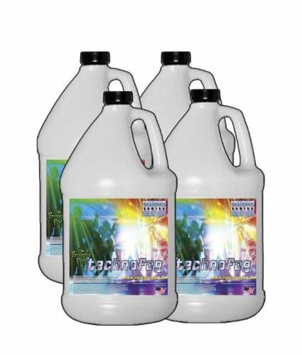 Froggy's Fog Techno Fog Medium Density Water-based Fog Fluid, 4 Gallons