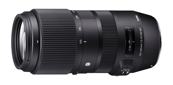 Sigma 100-400mm f/5-6.3 DG OS HSM Contemporary Zoom Camera Lens