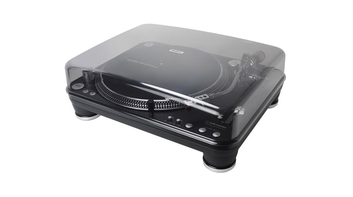 Audio-Technica AT-LP1240-USBXP Direct-Drive DJ Turntable, USB/Analog , XP5 Cartridge, Black
