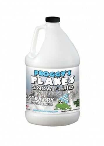 Froggy's Fog EXTRA DRY Outdoor Snow Juice Highly Evaporative Formula For <30ft Float Or Drop, 1 Gallon