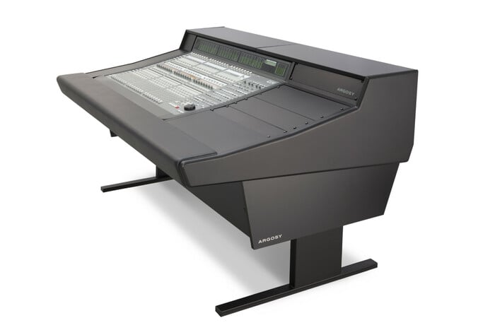 Argosy 70-NC24-R-B-B Desk, For Digidesign C/24, Black Trim Panel