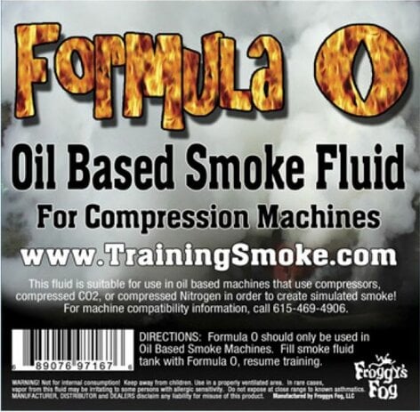 Froggy's Fog Formula O Oil-based Smoke Fluid, 4 Gallons