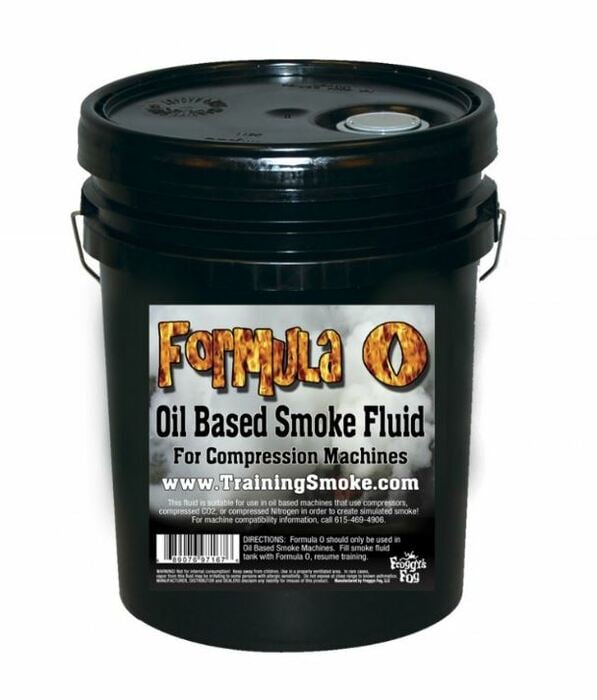 Froggy's Fog Formula O Oil-based Smoke Fluid, 5 Gallons