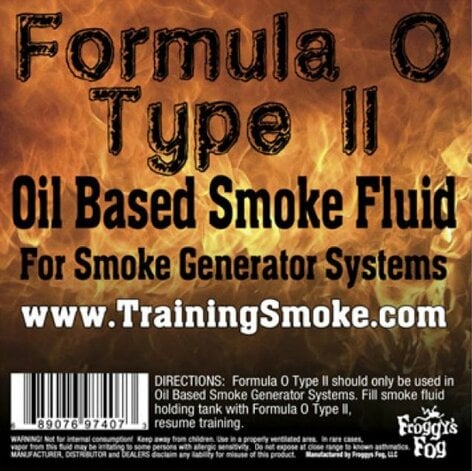 Froggy's Fog Formula O Type II Heavy Oil-based Smoke Fluid, 1 Gallon