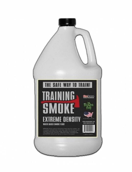 Froggy's Fog Training Smoke XD Extremet Density Water-based Smoke Fluid, 1 Gallon