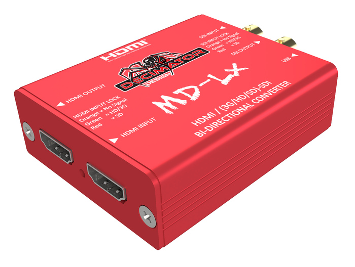 Decimator MD-LX HDMI/SDI Bi-Directional Converter For 3G/HD/SD