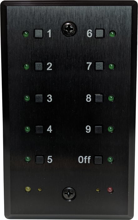 Doug Fleenor Design PRE10-A 10-Button Wall Mounted DMX Controller