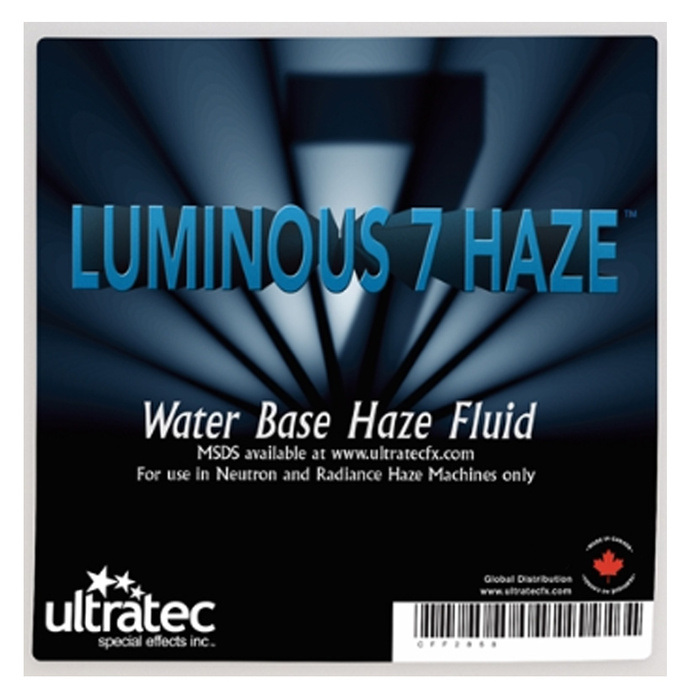 Ultratec Luminous 7 2L Container Of Luminous 7 Haze Fluid