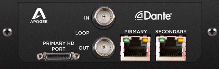 Apogee Electronics Symphony I/O Mk II Dante Card Dante Network Option Install Card For Symphony I/O Mk II