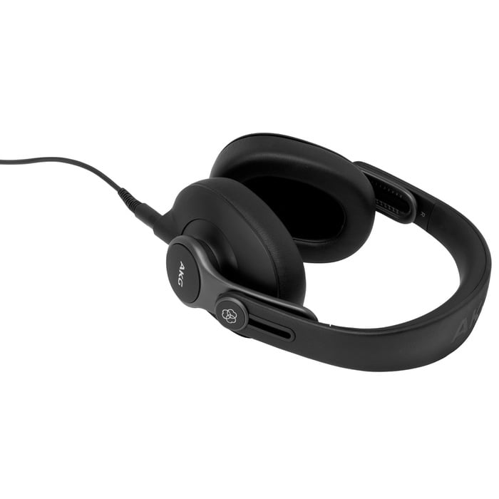 AKG K371 Over-ear, Closed-back Foldable Headphones With Swivel Earcups And Titanium Coated Drivers