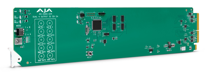 AJA OG-3GDA-2X4 OpenGear 2x4 3G-SDI Reclocking DA