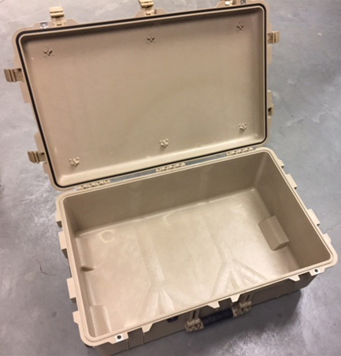 Pelican Cases 1650NF Protector Case 28.6"x17.5"x10.7" Protector Case, Empty Interior