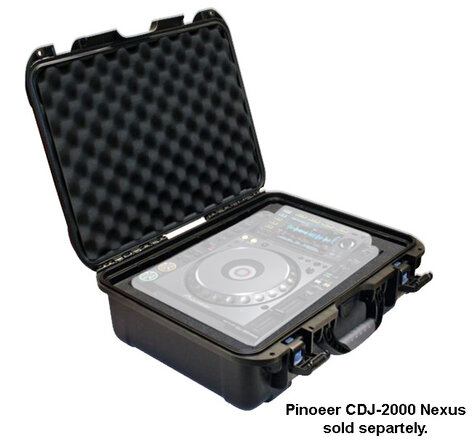 Gator G-CD2000-WP Black Waterproof Injection Molded Case With Custom Foam Insert