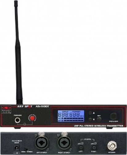 Galaxy Audio AS-1410-2M Wireless In-Ear Monitor System, 2 Receivers, 2 EB10 Ear Buds