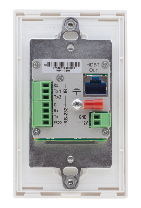 Kramer WP-789T 4K60 4:2:0 HDMI 1-Gang PoE Wall-Plate Transmitter