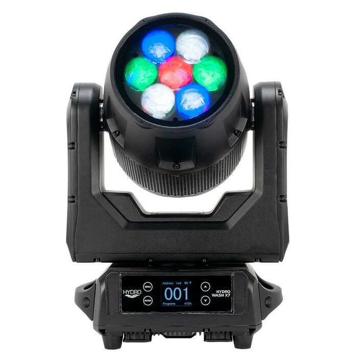 ADJ Hydro Wash x7 7x 40W RGBW LED IP65 Rated Moving Head Wash