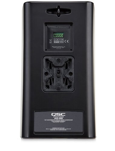 QSC AD-S6 6.5" 16 Ohm 2-Way Surface Mount Indoor/Outdoor Loudspeaker