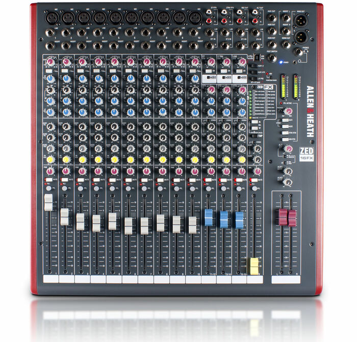 Allen & Heath ZED-16FX 16-Channel Analog Mixer With Effects