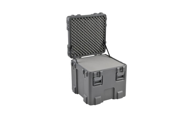 SKB 3R2424-24B-L 24"x24"x24" Waterproof Case With Layered Foam Interior