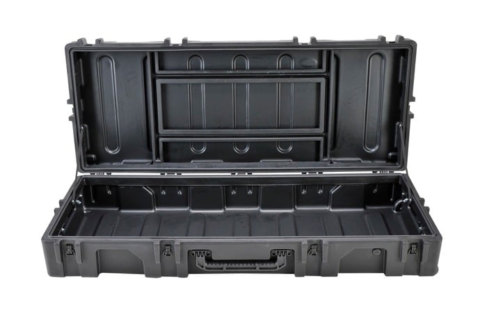 SKB 3R6223-10B-EW 62"x23"x10" Waterproof Case With Empty Interior And Wheels