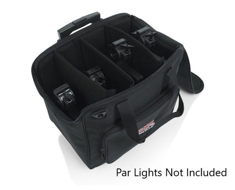 Gator G-LIGHTBAG-1610W LED PAR Lighting Tote Bag With Wheels