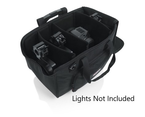 Gator G-LIGHTBAG-1911W LED PAR Lighting Tote Bag With Wheels