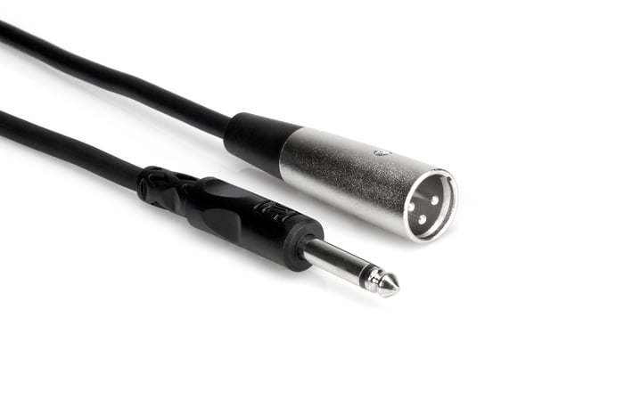 Hosa PXM-102 2' 1/4" TS To XLRM Audio Cable