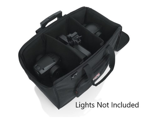 Gator G-LIGHTBAG-2212W LED PAR Lighting Tote Bag With Wheels