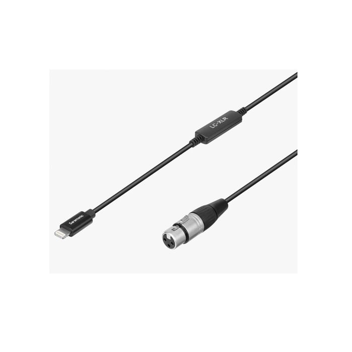 Saramonic LC-XLR 19.5' XLR F To Apple Certified Lightning Mic Interface Cable