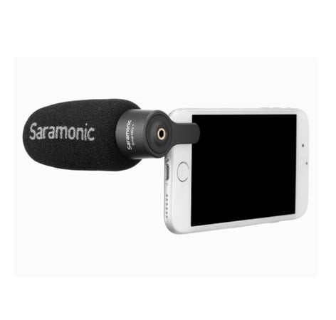 Saramonic SMARTMIC+ 1/8" TRRS Compact Directional Microphone For Mobile Devices