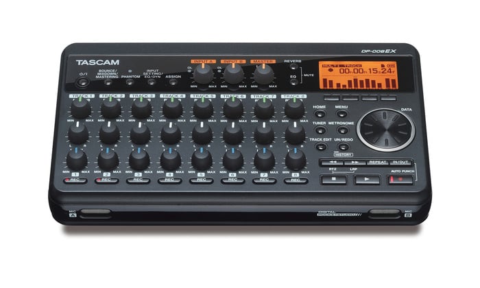 Tascam DP-008EX 8-Track Digital PocketStudio Audio Recorder