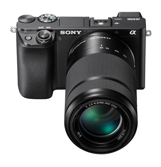 Sony Alpha a6100 Dual Lens Kit 24.2MP Mirrorless Digital Camera With 16-50mm And 55-210mm Lenses