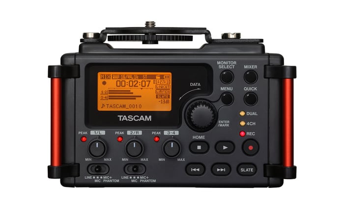 Tascam DR-60DmkII 4-Track Recorder/Mixer For DSLR Filmmakers Production Audio