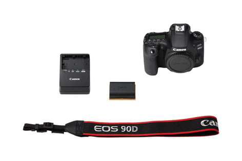 Canon EOS 90D 32MP DSLR Camera, Body Only