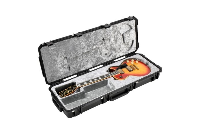 SKB 3i-4214-56 Waterproof Hardshell Electric Guitar Case For Single-Cutaway Guitars
