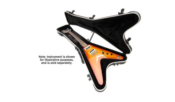 SKB 1SKB-58 Hardshell Guitar Case For V-Style Electric Guitars