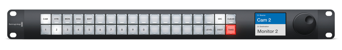 Blackmagic Design Videohub Master Control Pro Control Panel With LCD Status And Ethernet Support