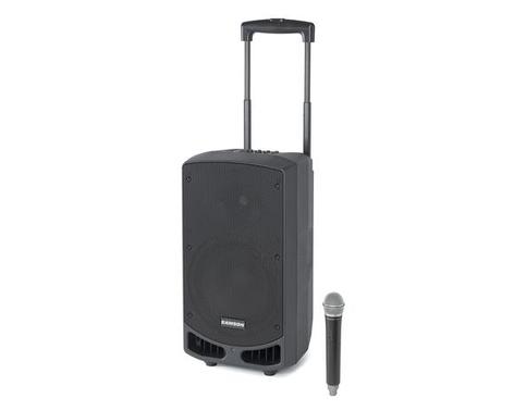 Samson Expedition XP310w 10" Rechargeable Portable PA With Wireless Handheld Microphone