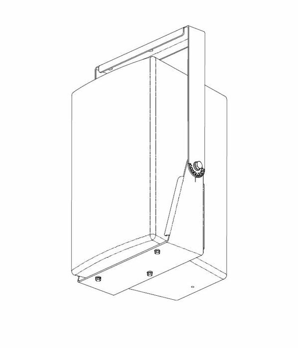 Biamp VB-VY6W Vertical Yoke Kit For Veris2-6 Speaker, White