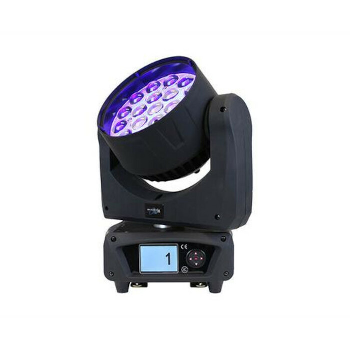 Blizzard Stiletto GLO19 19x15W RGBW LED Moving Wash With Pixel Control