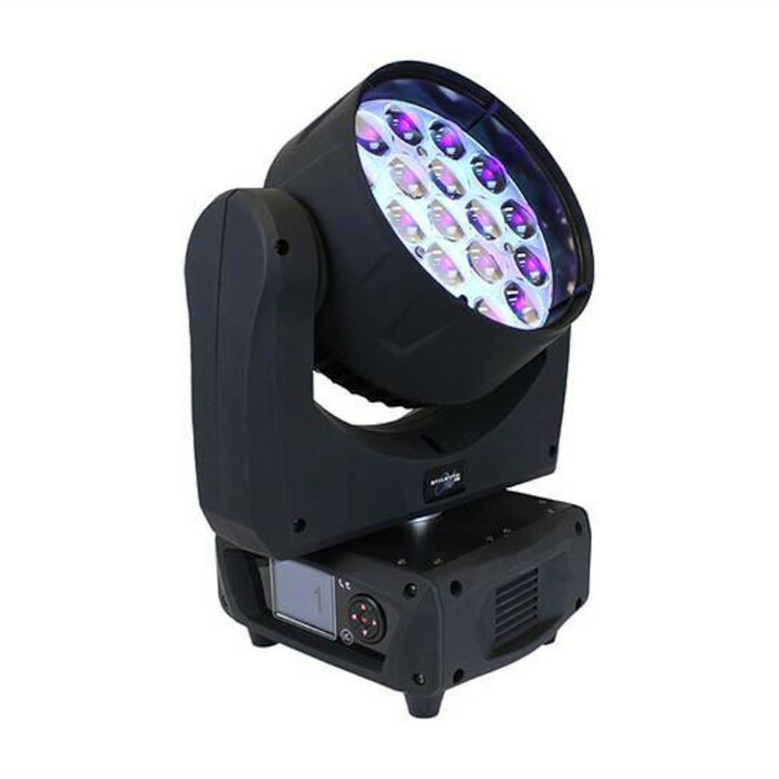 Blizzard Stiletto GLO19 19x15W RGBW LED Moving Wash With Pixel Control