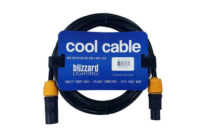 Blizzard TRUE INTER 1410 Powercon True1 Jumper Cable, 14AWG, 10'