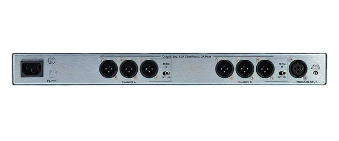 Clear-Com PS702 2 Channel Intercom Power Supply